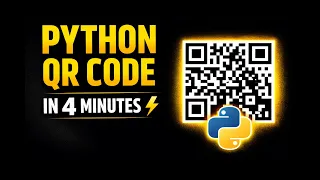 Create QR Codes with Python in 4 Minutes Beginner Friendly Tutorial