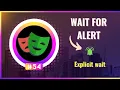 Playwright Explicit Wait Alert Playwright Tutorial Part 54