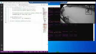 Motion detector and people counter Python OpenCV