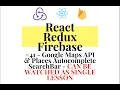 React Redux Firebase - Full Stack App