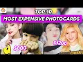 The 10 MOST EXPENSIVE Kpop Photocards Ever Sold ft BTS TXT TWICE more