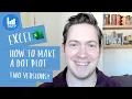 Make it in Excel Two different types of dot plots