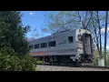 NJT 2118 Passes GOLF in Oradell w GP40PH-2B 4210 Shoving
