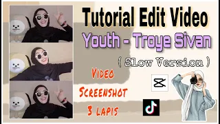 tutorial edit video screenshot 3 lapis lagu youth slow version 