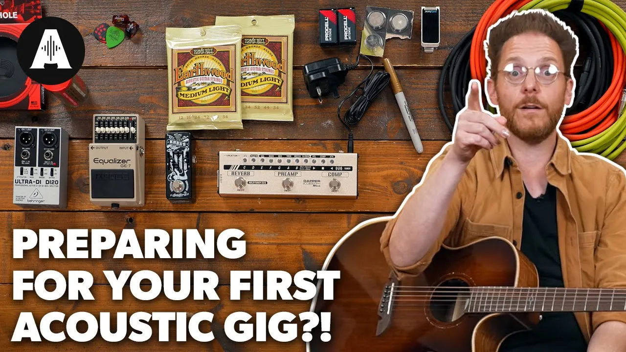 How To Prepare for Your First Acoustic Guitar Live Gig! How To Prepare for Your First Acoustic Guitar Live Gig!