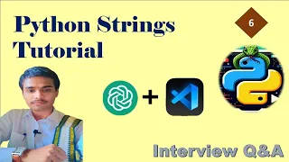 6 Python Strings and TR Interview Q A Python easy Python Shortcuts Genie MITHRAMMA IT