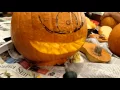 PUMPKIN CARVING Monsters Inc version