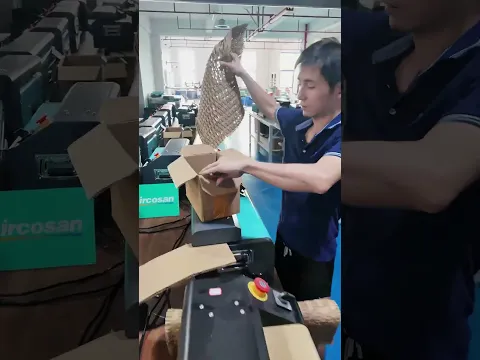 Kraft Paper Bubble Machine, solid buffer paper preventing breakage during cross‑border shipping.