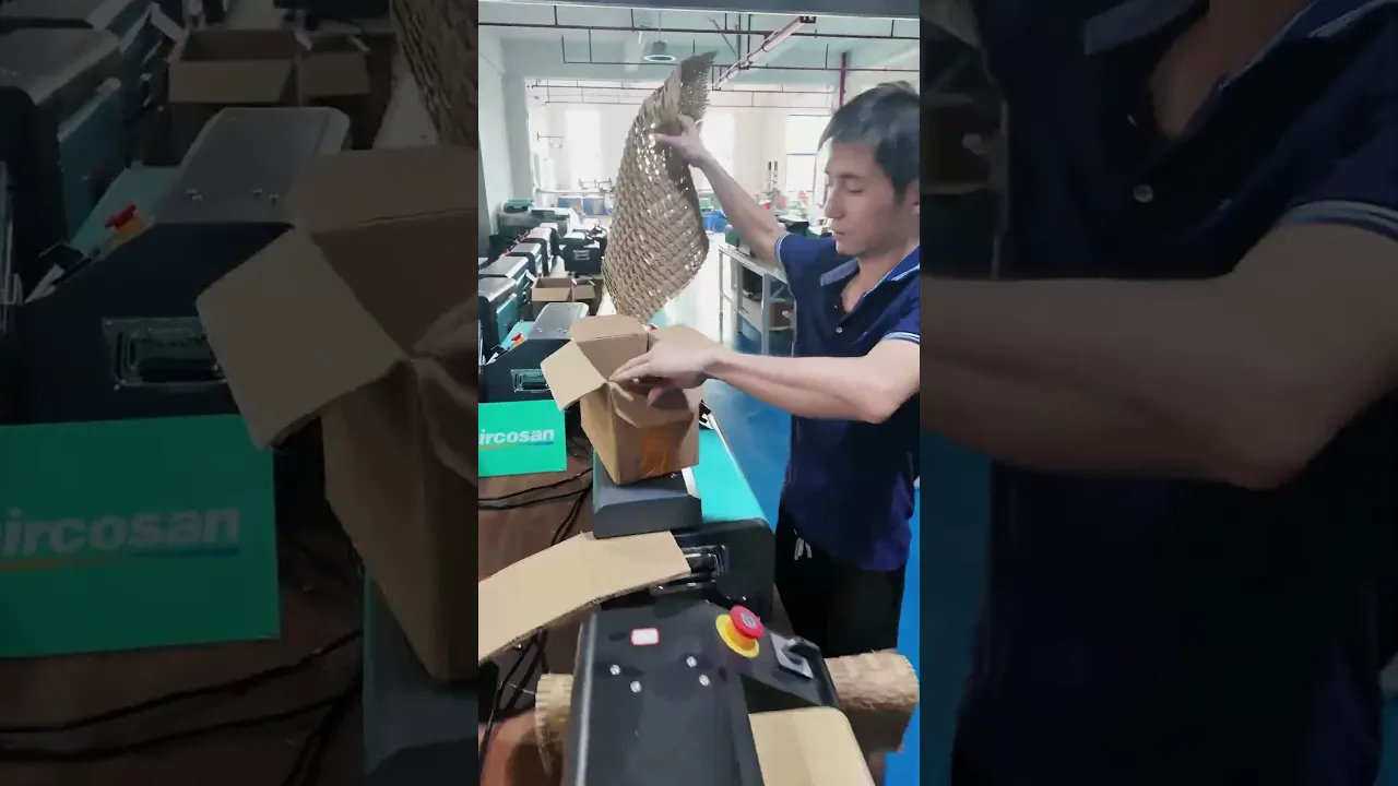 Kraft Paper Bubble Machine, solid buffer paper preventing breakage during cross‑border shipping.