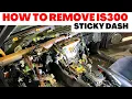 How to Remove Lexus IS300 Dash Sticky Dash Replacement