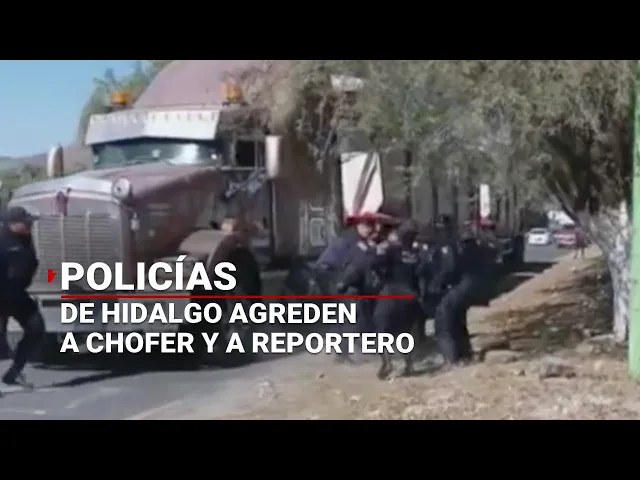 Download MP3 ¡Como delincuentes! | Policías en Hidalgo agreden a reportero y a chofer de tráiler