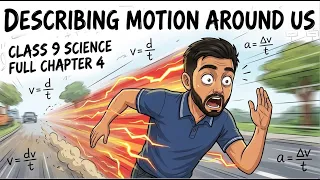 Describing Motion Around Us | Class 9 Science Chapter 4 NCERT Physics Explanation in Hindi by BKP