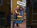Lift a chair with atmospheric pressure