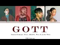 Simon Dominic - 'GOTT (Feat. MOON, 우원재 & Jvcki Wai) Color Coded Lyrics (ENG/HAN)
