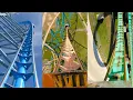 Every Roller Coaster at Six Flags Over Texas Front Seat POVs