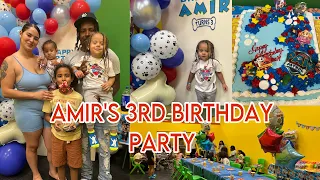 AMIRS BIRT AY PARTY AT T-REX LAND Prep work Gift unwrapping Toddler party