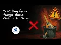 Purchased at www guitarkit shop PANGO Music - Total SCAM Flying V guitar kit review