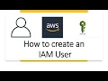 How to create IAM User AWS IAM Tutorials IAM User Groups