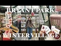 MARKET VLOG 16 days in a free booth at Bryant Park s Winter Village and selling out everyday