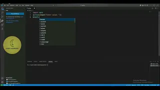 Python importing math package - acos