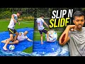 Lagu SLIP 'N SLIDE FUßBALL CHALLENGE endet BRUTAL!