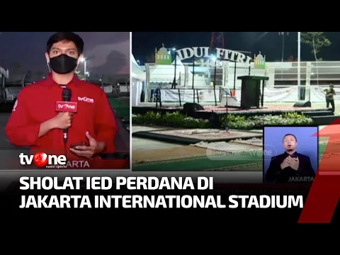 Detik-detik Persiapan Shalat Idul Fitri di JIS