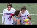 Matt and Chris Sturniolo lacrosse - Senior Day