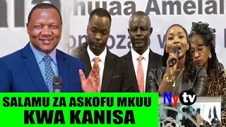 SALAMU ZA ASKOFU MKUU KWA KANISA 