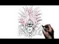 Download Lagu How To Draw Boros | Step By Step | One Punch Man