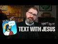 Download Lagu Stop Texting with Jesus — God Sent You a Pastor