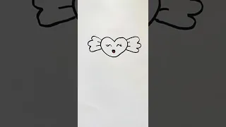 رسم حلوة كيف ترسم حلوه كيوت وسهل خطوة بخطوة رسم سهل للاطفال تعليم الرسم للمبتدئين Shorts 