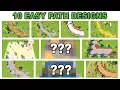 10 EASY Path Designs for Your Minecraft Survival World Tutorial