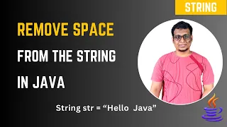 Java Program to Remove Spaces from a String Step-by-Step Explanation