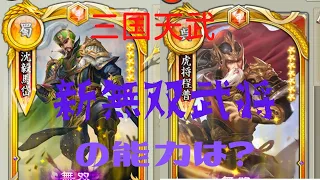 三国天武 新無双武将を使ってみました 三国天武 新無双武将 