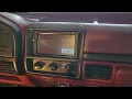 Custom Ford OBS Double Din and Dashpad for 80
