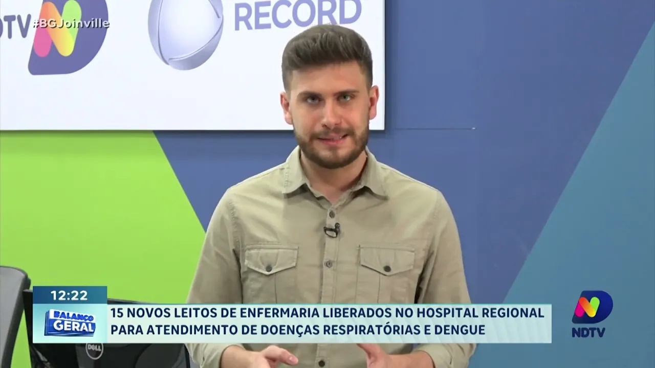Ampliação de leitos no Hospital Regional de Joinville para atendimento de doenças respiratórias