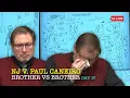 LIVE COURT NJ v Paul Caneiro - Brother vs Brother Murder Trial