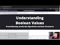 Understanding Boolean Values Basic JavaScript freeCodeCamp tutorial