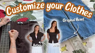 4 Essential Clothing Alterations you ll ACTUALLY use Simple DIY Fashion Fixes