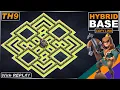 New BEST TH9 Base with Replay 2021 Town Hall 9 TH9 Hybrid Base Design - Clash of Clans