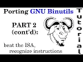 Porting GNU Binutils Part 2b Let there be more gas