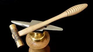 Making A Vintage Brass Hammer From Scraps