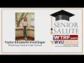 Senior Salute Taylor Elizabeth Knollinger