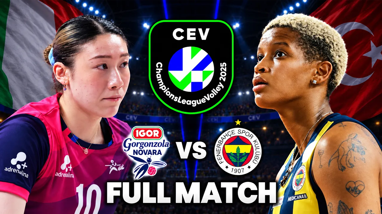Novara vs Fenerbahçe | Full Match | CEV Champions League Volley 2026