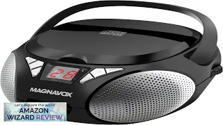 Magnavox MD6924 Portable Top Loading CD Boombox with Stereo Radio in Review