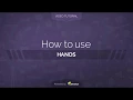 How to use Hands template in AinTrailers v3 Tutorial After Effects