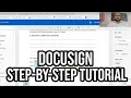 How To Use DocuSign Step-By-Step Tutorial