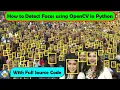 Face Detection using OpenCV in Python PyPower Projects