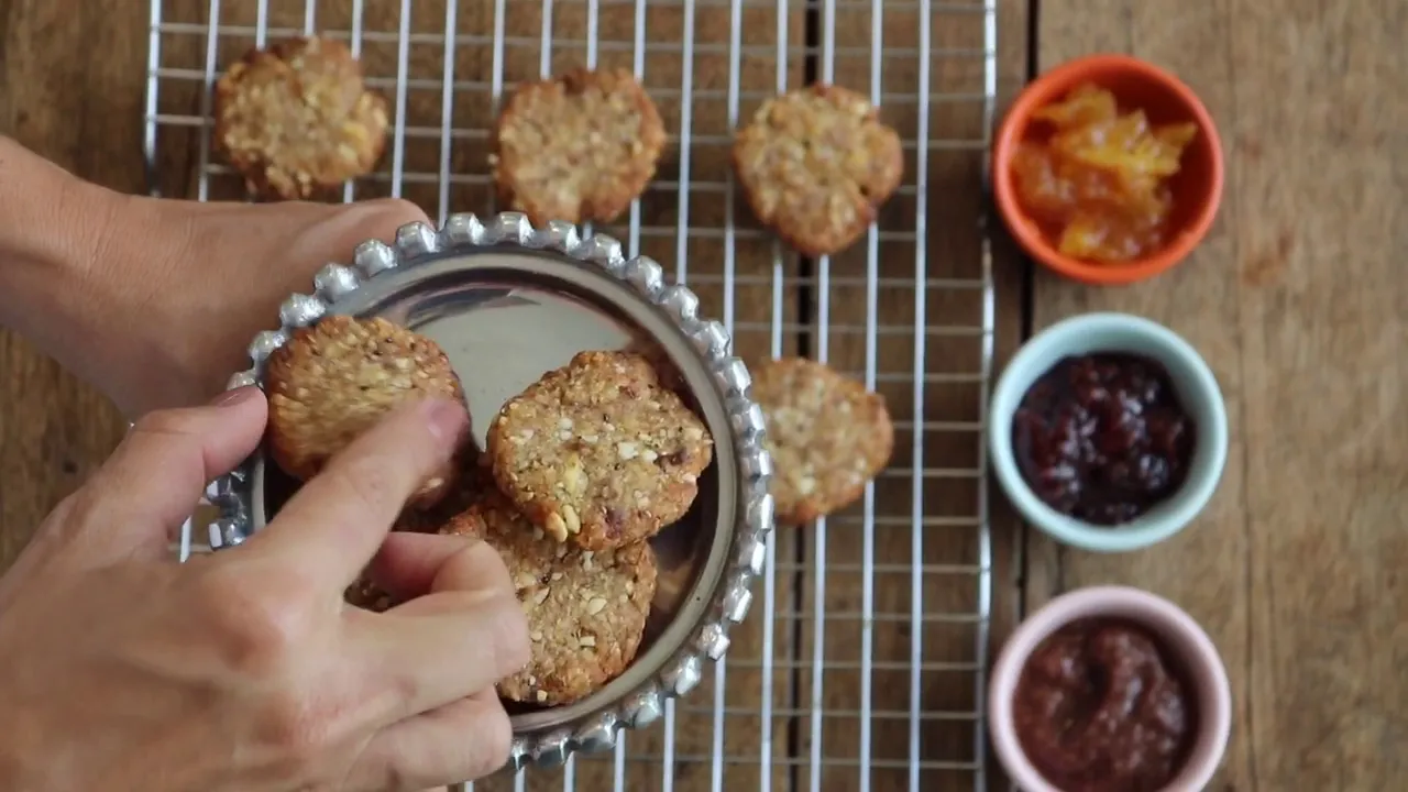 RECEITA COOKIES DE ABACAXI COM COCO