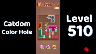 Catdom Color Hole Level 510 Screenshot
